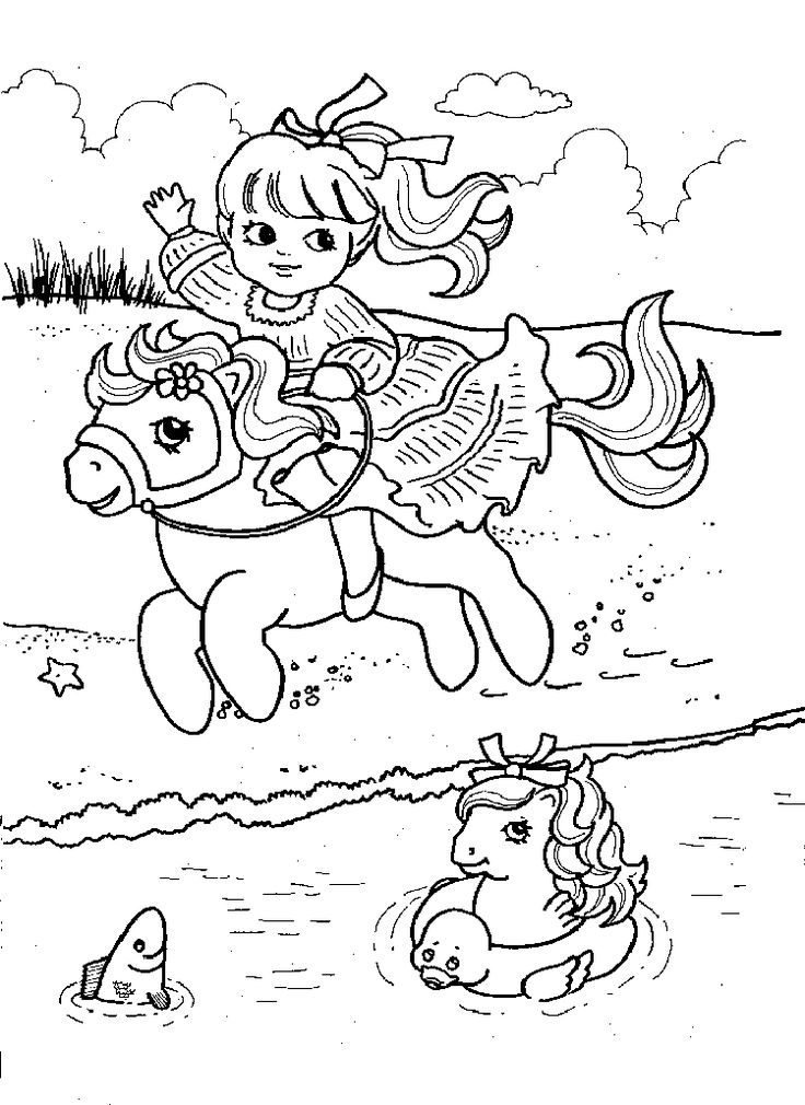 My Little Pony Friendship is Magic – Coloring Pages Wallpaper