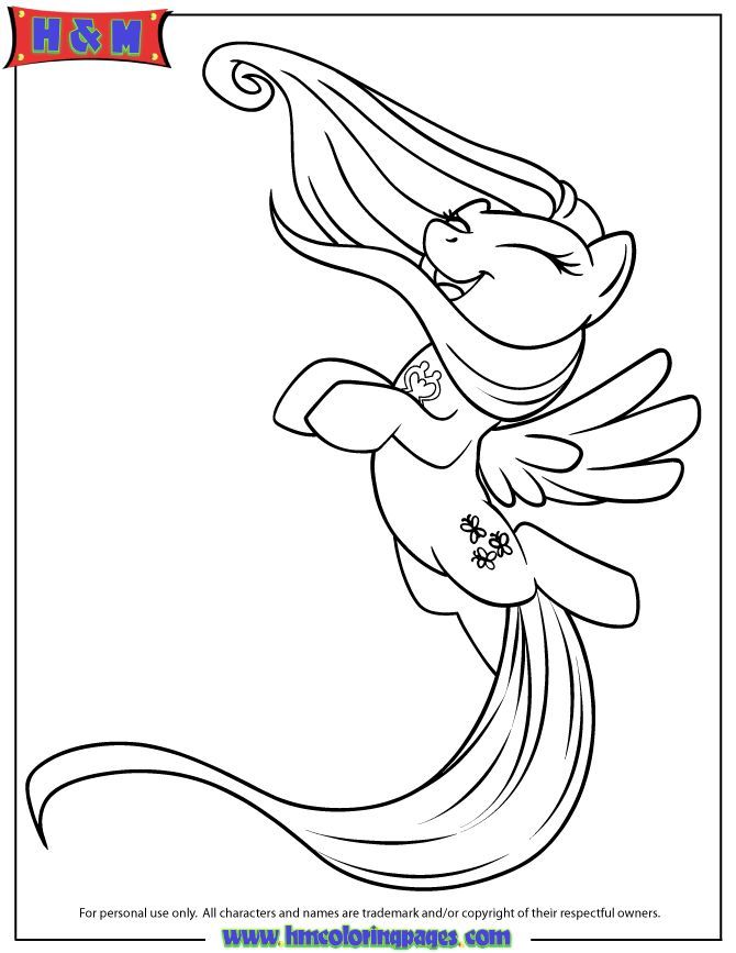 My Little Pony Happy Fluttershy Coloring Page Free  Coloring, FLUTTERSHY, free, … Wallpaper