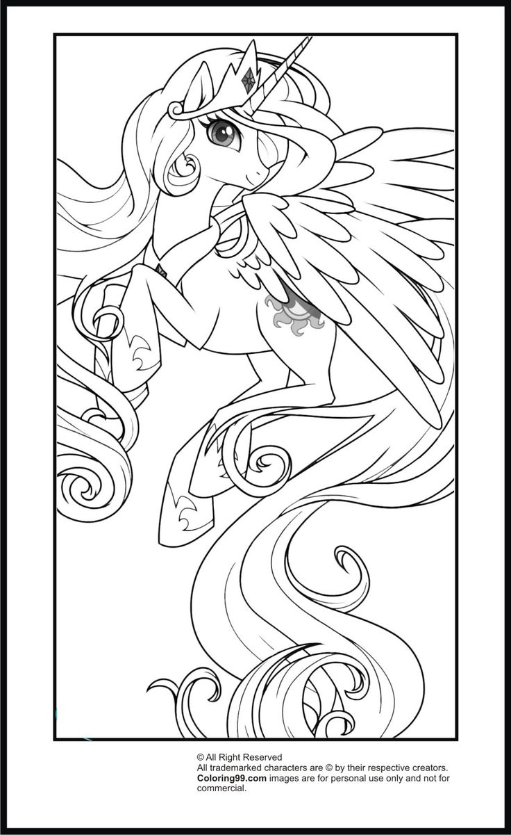 My Little Pony Princess Celestia Coloring Pages Minister Coloring Wallpaper