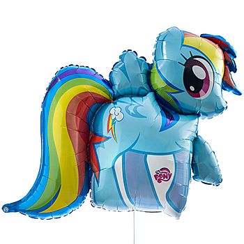 My-Little-Pony-Rainbow-Dash-Shaped-Blln-Each My Little Pony Rainbow Dash Shaped Blln Each Cartoon 