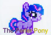 My Little Pony Silly Filly Perler Ponies: Twilight Sparkle by ThePerlerPony