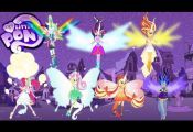 My Little Pony Transforms Equestria Girls Mane 7 into Daydream forms – MLP Col...