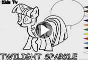My Little Pony Twilight Sparkle Coloring Page  Coloring, page, Pony, Sparkle, Tw...