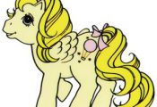 My Little Pony Vintage- allis-mlp: Scanned mlp sticker ~ Baby Lofty Scanned by m...