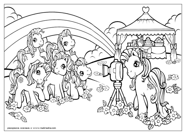 My Little Pony coloring pages 36 Wallpaper