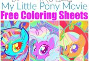 My Little Pony coloring sheets for kids / Printable kids activities for the new ...