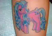 My Little Pony tattoo by lillylil.devianta...