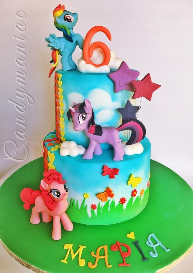 My little pony cake by Mania M. – CandymaniaC
