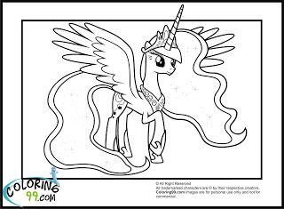Princess Luna; My Little Pony Princess Luna Coloring Pages Wallpaper