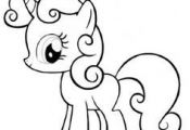 Printable My Little Pony Friendship Is Magic Sweetie Belle coloring pages - Prin...