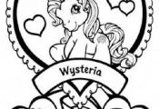 Printable my little pony wysteria coloring pictures - Printable Coloring Pages F...