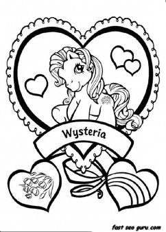 Printable my little pony wysteria coloring pictures – Printable Coloring Pages F… Wallpaper