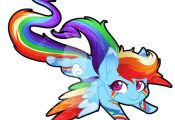 Rainbow dash rainbow power my little pony mlp