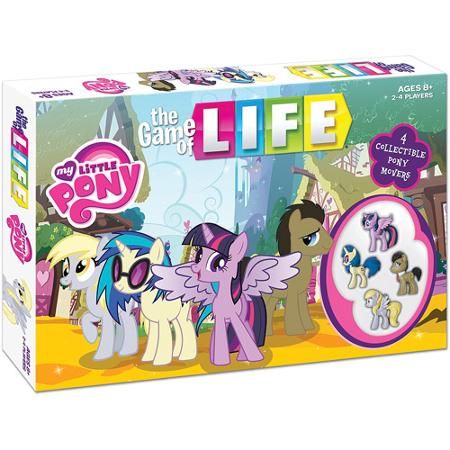 The Game of LIFE My Little Pony Edition – Walmart.com