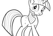 Twilight Sparkle My Little Pony Friendship Is Magic Coloring Pages