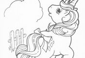 Vintage My Little Pony - PRINT AND COLOR ME!