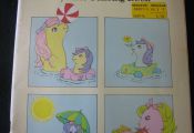 Vintage My Little Pony Sea Ponies My First Coloring Book 1986
