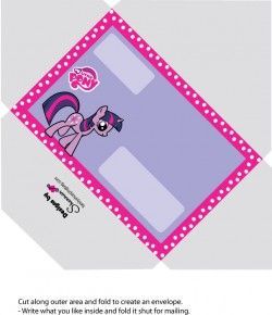 free printable My Little Pony Envelope  Envelope, free, Pony, printable #cartoon… Wallpaper