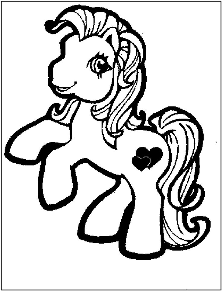 free printable my little pony generation 1 coloring sheets | Free Printable My L…