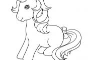 my little pony G1 coloring pages | Bubbles pony -derpy -adopt -adoptables -oc -c...