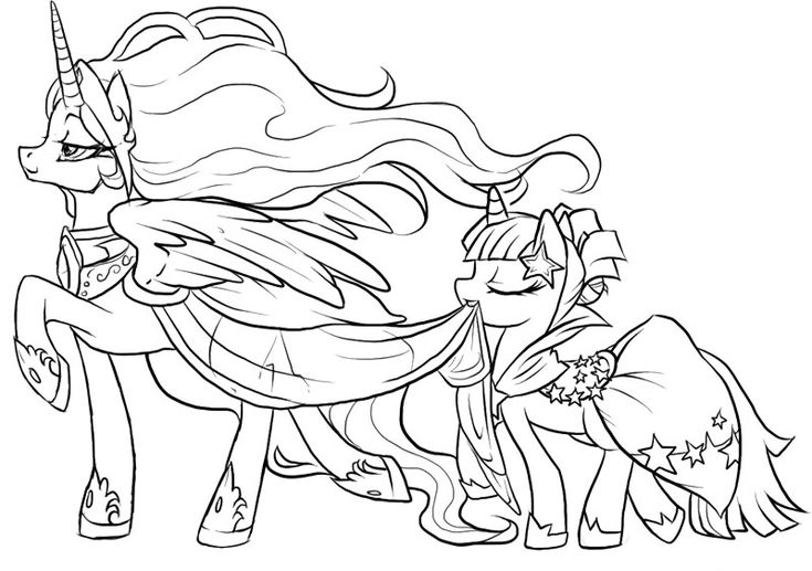 my little pony coloring book pages free Wallpaper