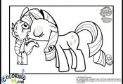 my little pony coloring pages | My Little Pony Rarity Coloring Pages