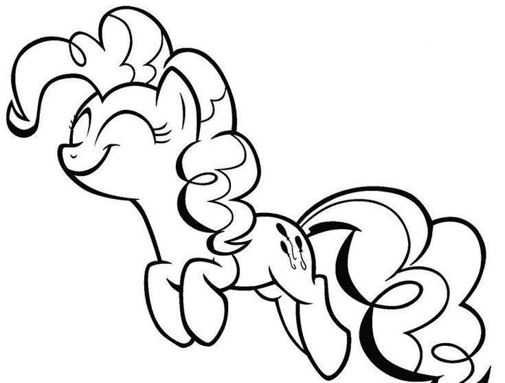 my little pony coloring pages of pinkie pie Wallpaper