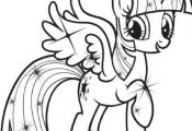 my little pony coloring pages princess twilight sparkle