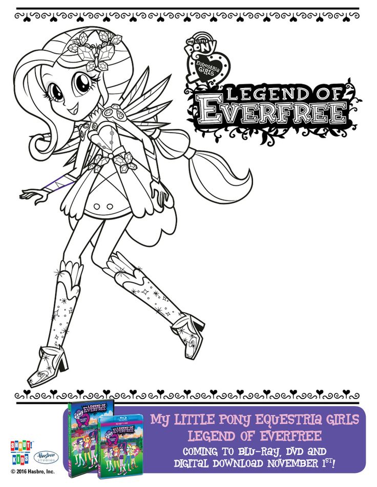 #1602712 – equestria girls, fluttershy, legend of everfree, official, printable,… Wallpaper