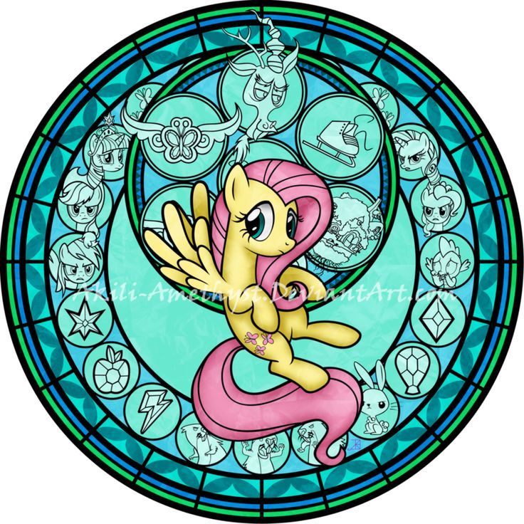 Based on the episode “Keep Calm and Flutter On” Inspired by the gorgeous art…