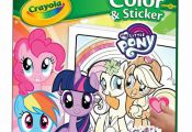 Crayola - My Little Pony Color and 50+ Sticker 32 pages Book -Freepost