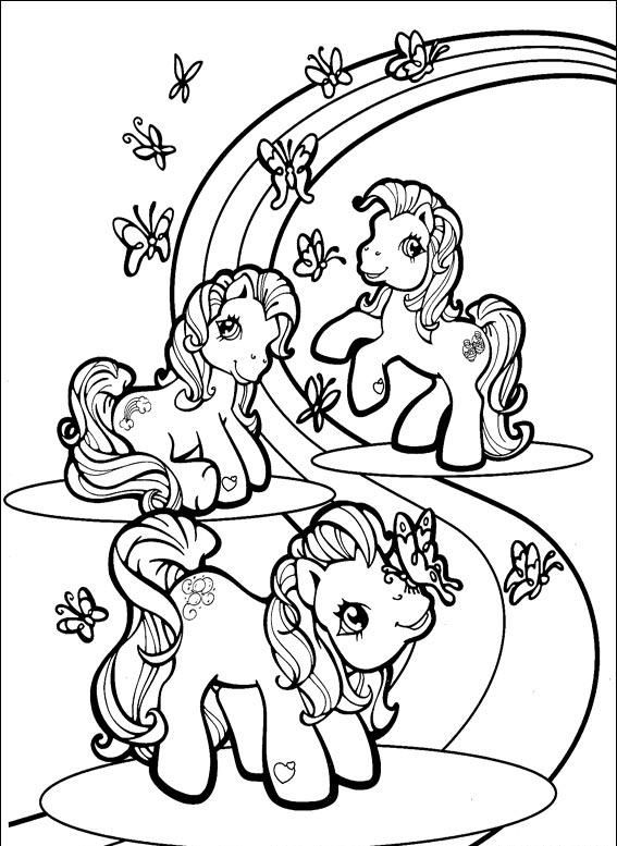 Desenho para colorir My Little Pony 332 – Crianças ClickGrátis