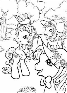 Desenhos para Colorir: My Little Pony Wallpaper