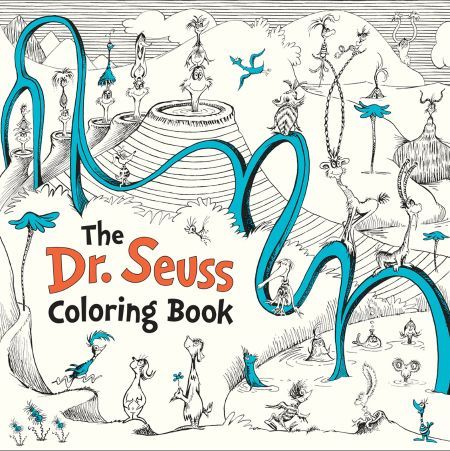 Dr Seuss Coloring Book Wallpaper