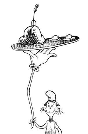 Dr Seuss Coloring Page Green Eggs And Ham Wallpaper