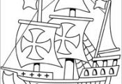 FREE Printable Mayflower Coloring Pages