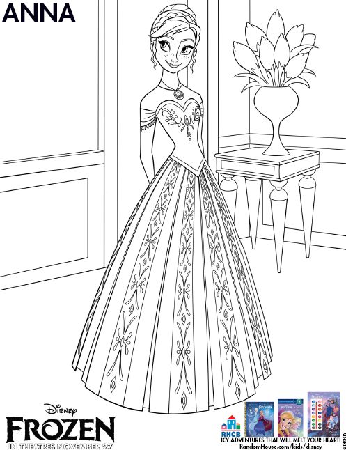 Free Frozen Coloring Pages – Inspired By Dis Wallpaper