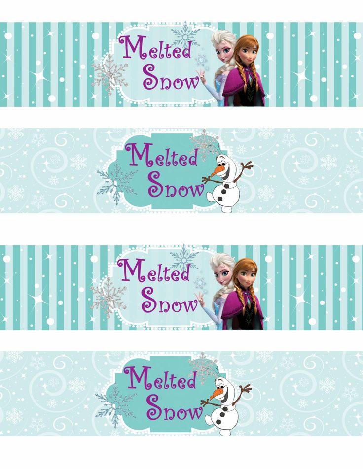 Free Printable Frozen Labels. – Is it for PARTIES? Is it FREE? Is it CUTE? Has Q…