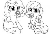 Free coloring pages of baby my little pony  baby, Coloring, free, Pages, Pony #c...