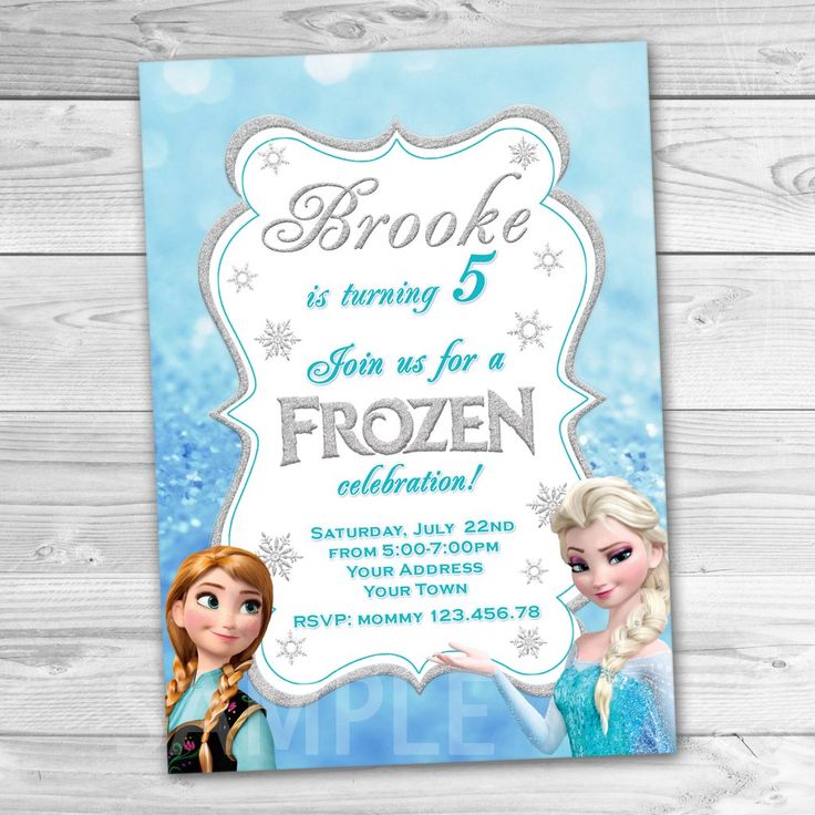Frozen Invitation, Frozen Birthday Party. Frozen Printable. Wallpaper