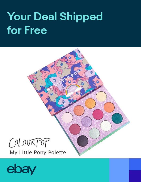 Hot My Little Pony x ColourShadow Beauty Fantasy 12 Color Eyeshadow Palette Wallpaper