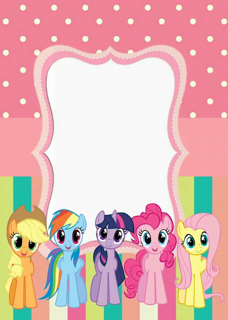 Invitación My Little Pony Wallpaper