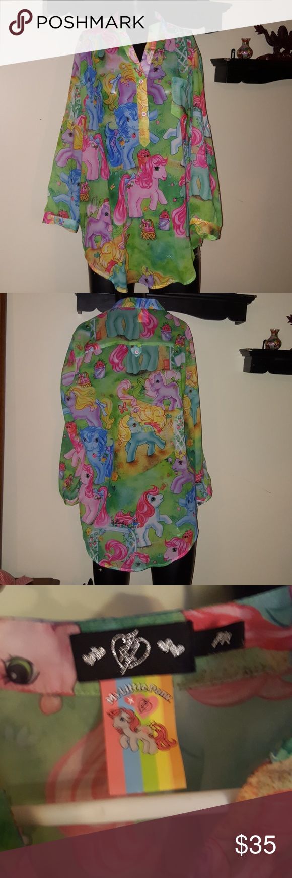 Ironfist My Little Pony Tunic in new.condition. size medium. my little pony prin… Wallpaper