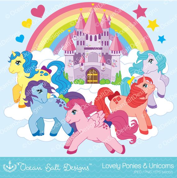 Little Pony Clipart, My Little Pony, Unicorn Clip Art, Pony Clip Art, Fairytale,… Wallpaper