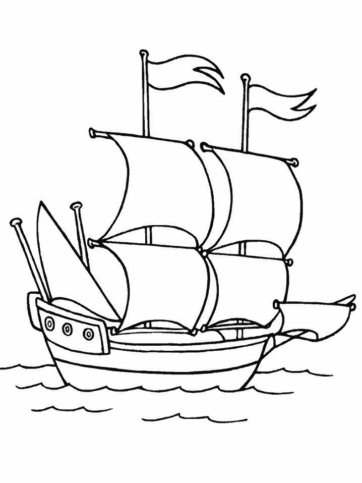 Mayflower Boat Coloring Page – free printable mayflower coloring … Wallpaper