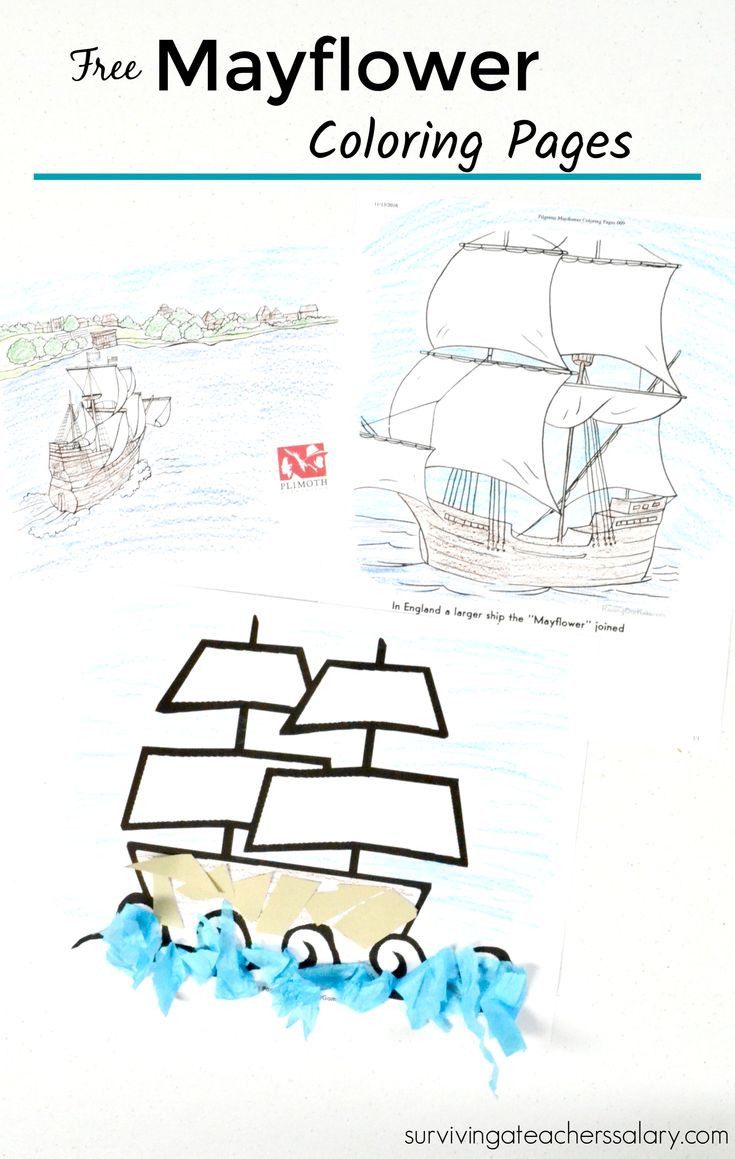Mayflower Coloring Pages Wallpaper