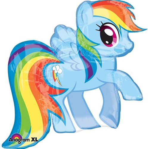 My-Little-Pony-Balloon-Rainbow-Dash My Little Pony Balloon - Rainbow Dash Cartoon 