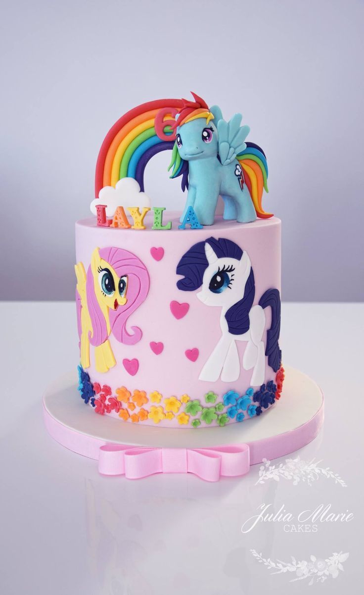 My Little Pony Cake – Julia Marie Cakes  cake, Cakes, Julia, Marie, Pony #cart… Wallpaper