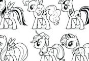 My Little Pony Coloring Book Pages My Little Pony Coloring Pages