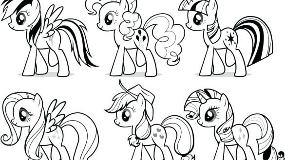 My Little Pony Coloring Book Pages My Little Pony Coloring Pages Wallpaper